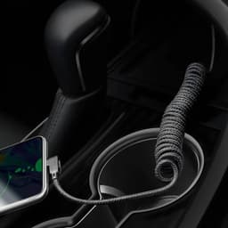 Mcdodo - Cavo a spirale da USB-A a USB-C, 1,8 m, nero – Bild 8