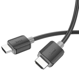 Hoco US03 Câble HDTV 2.0 mâle vers mâle 4K HDMI, 1 mètre, noir gommé – Bild 3