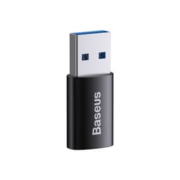 Baseus - Ingenuity Series - Mini OTG Adapter USB 3.1 to Type-C, Black (ZJJQ000101) – Bild 9