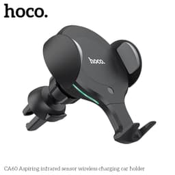 Hoco CA60 Aspiring infrared sensor wireless charging car holder, schwarz – Bild 2