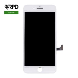 LCD for iPhone 8 PLUS Frontglas / LCD white original, renewed (DTP) – Bild 1