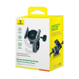 Baseus - Serie PrimeTrip - Portacellulare magnetico per bicicletta, nero (C40569000121-00) – Bild 2