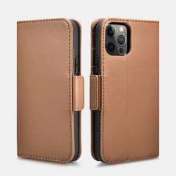 iCarer iPhone 12 Pro Max Haixing Series Real Leather Wallet Case (Detachable 2-in-1) – Bild 1