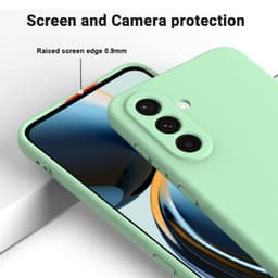 Samsung Galaxy A26 - Silicone protective case, green – Bild 6
