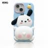 iPhone 13/14/15 - Divertente cover 3D per coniglietto twerking in sillicone