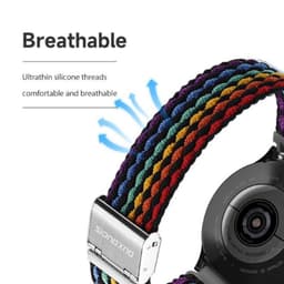 Galaxy Watch - DUX Mixture II Strap (20mm) Noir – Bild 5