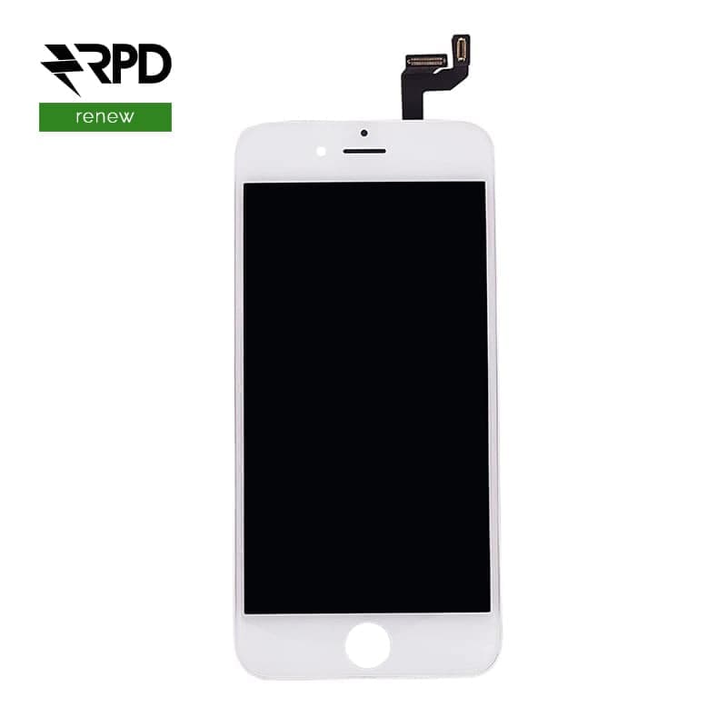 LCD für iPhone 6S Frontglas / LCD weiss original, renewed