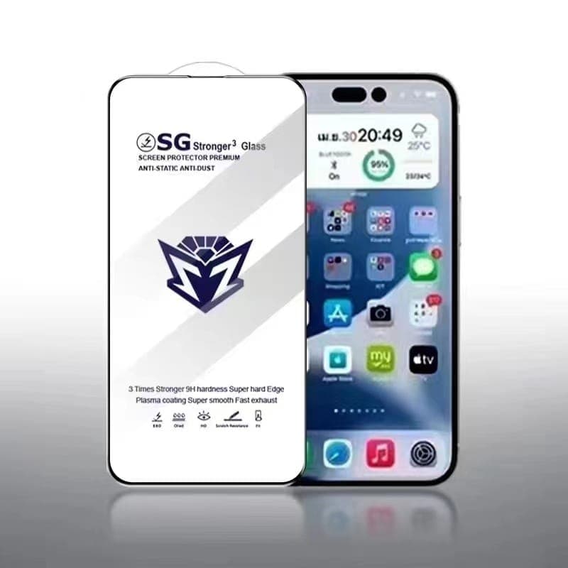 iPhone 15 - Tempered Glass / Panzerglas - 3D – 2