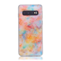 Samsung S10 Rainbow Clouds & Gold flakes – Bild 1