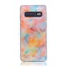 Samsung S10 Rainbow Clouds & Gold flakes
