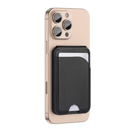 iPhone 12/13/14/15/16 Series . Dux Ducis Magnetic Leather Wallet Stand with MagSafe, Schwarz – Bild 6