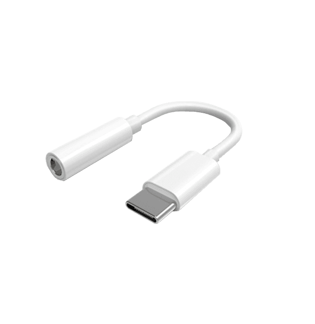 AIVR USB-C auf AUX Adapter, weiss H108-T