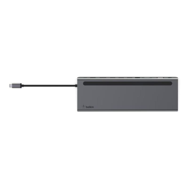 Belkin - USB-C 11-in-1 Multiport 100W (4K HDMI, Ethernet, USB-C, 3x USB-A, SD, MicroSD, VGA, Audio) – 4
