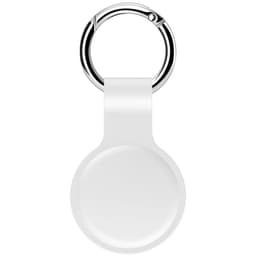 Set of 2 AirTag key fob covers - iCarer silicone case, white (XYSK001-WH) – Bild 3