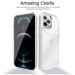iPhone 12 Mini - X-Level Antislip Clear Case Transparent – Bild 2