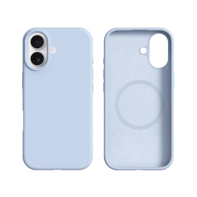RPD - iPhone 16 Burom Silicone Case with MagSafe, Blue