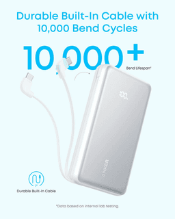 Anker - Zolo Portable Powerbank, 22.5W, 20000mAh, USB-C, black – Bild 4