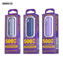 REMAX RPP-28 Capsule Series 20W Type-C Rotary Powerbank 5000mAh avec câble iPhone, gris – Bild 2