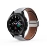 Galaxy Watch - DUX Gadget Series strap made of genuine leather (20mm), YA version gray