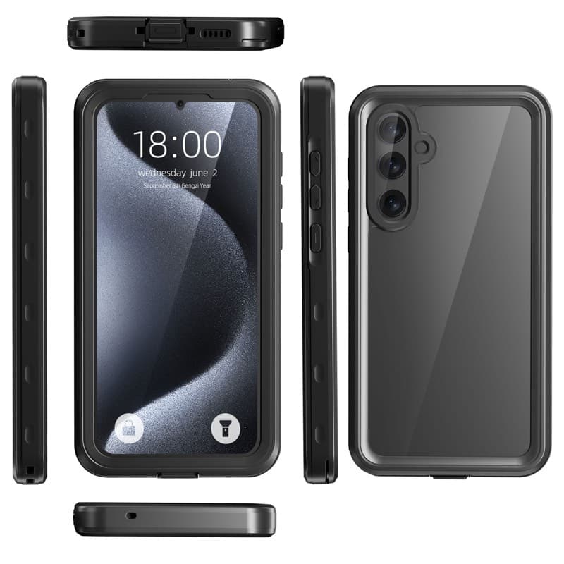 Samsung Galaxy A35 - Redpepper IP68 SAM Series Wasserdichtes Outdoor Case, schwarz – 2