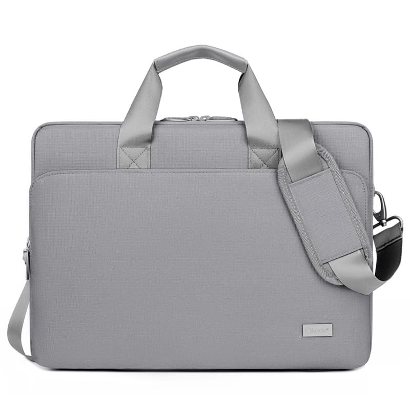 Okade - MacBook / Laptop Case, 15.6-16 inch - Padded Notebook Sleeve with Shoulder Strap, T69, Gray