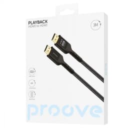 Proove - Playback HDMI zu HDMI 4K, HDMI 2.0, 3M, Schwarz – Bild 2