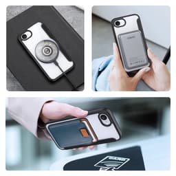 iPhone 16e/17e - Dux Ducis Skin X Pro Series avec fonction Magsafe noir – Bild 4