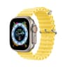 Apple Watch - DUX OceanWave Version Strap - 42mm/44mm/45mm/46mm(10.Gen)/49mm, Yellow
