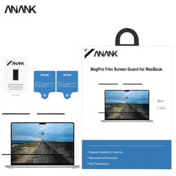 ANANK 2.5D Film Screen Guard - Transparent armored glass for MacBook Air 13.6″ – Bild 2