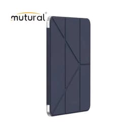 iPad 10.2" (iPad 7/8/9) - Étui portefeuille Mutural pour iPad avec porte-stylo, bleu foncé – Bild 1