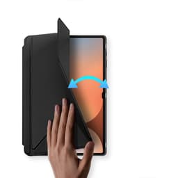 Samsung Galaxy Tab S9 FE Plus / S9 Plus / S10 Plus - Dux Ducis Magi Series, attachable flip case, black – Bild 5