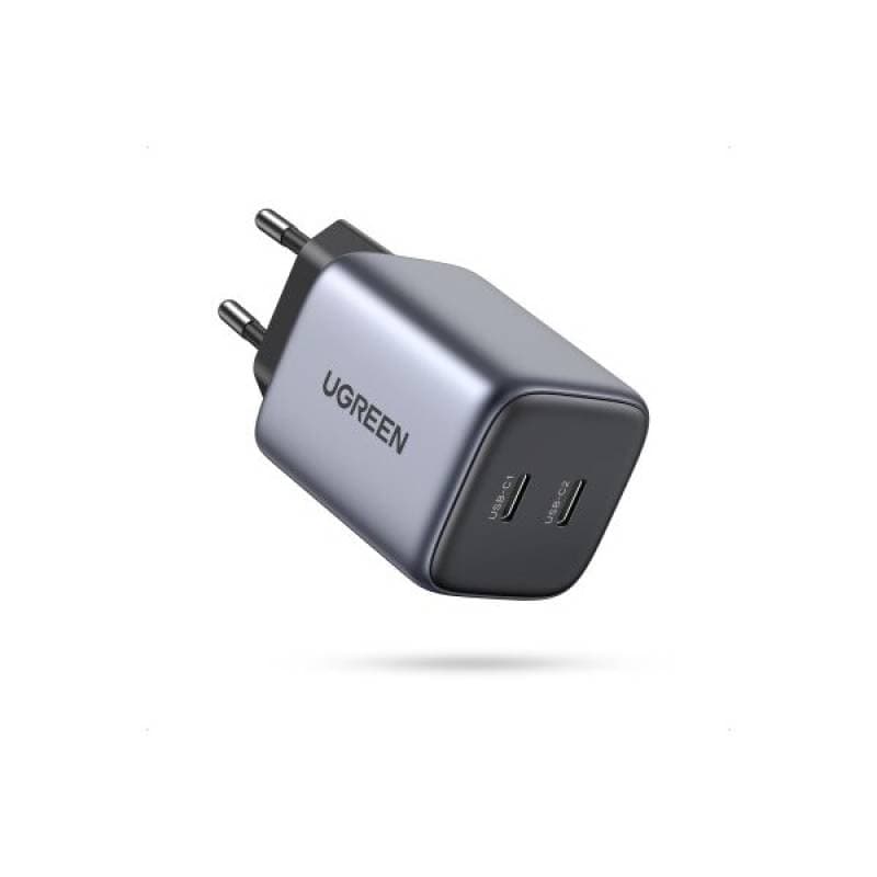 Ugreen - Nexode 45W Caricatore rapido doppio USB-C, grigio scuro – 2