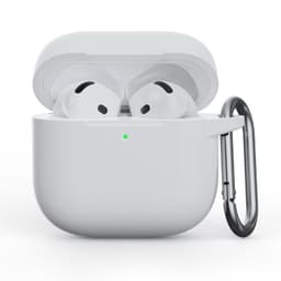Airpods 4 - Hang Silicone Case Light Grey – Bild 1