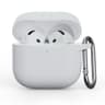 Airpods 4 - Hang Silicone Case Light Grey
