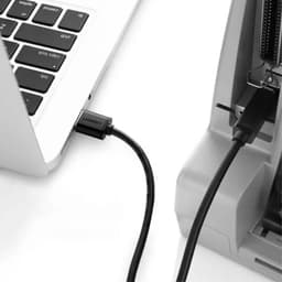 Ugreen – USB-A auf USB-B 2.0 Druckerkabel – 5 m (US104 / 10329), schwarz – Bild 4