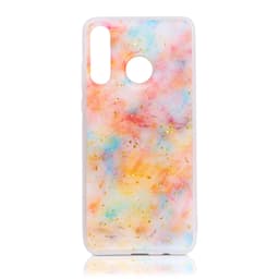 Huawei P30 Lite - Rainbow Clouds & Gold flakes – Bild 1
