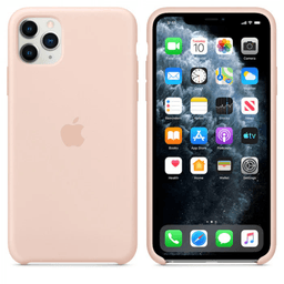 Apple iPhone 11 Pro Max - Custodia in silicone Apple, rosa – Bild 4