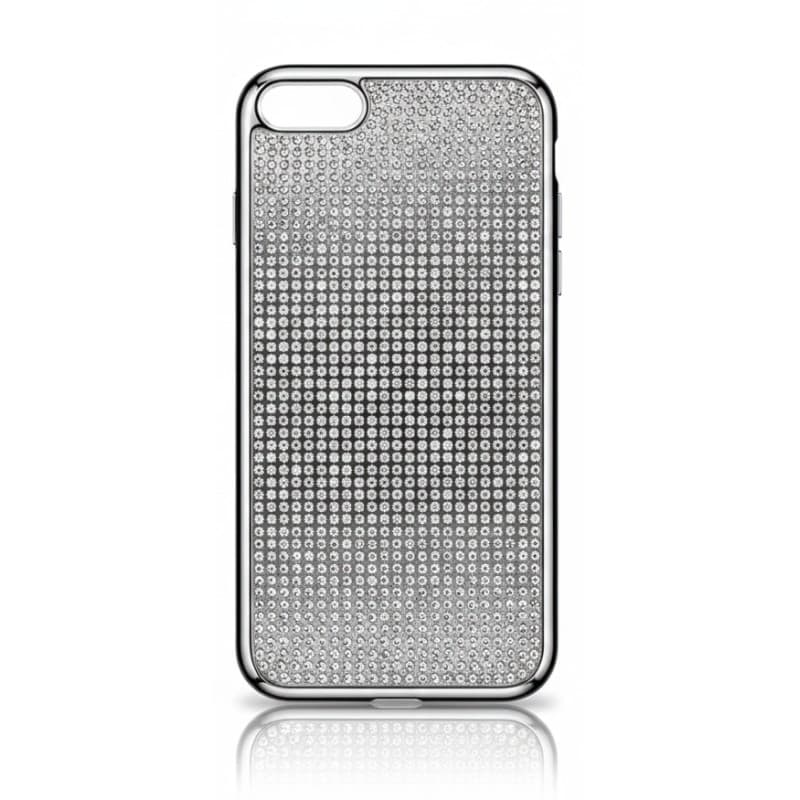 iPhone 7/8/SE Silver Shiny Spark Case