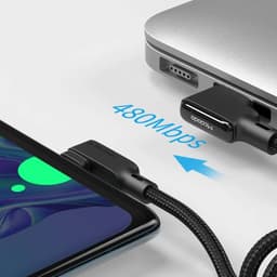 Mcdodo - Cavo a spirale da USB-A a USB-C, 1,8 m, nero – Bild 7