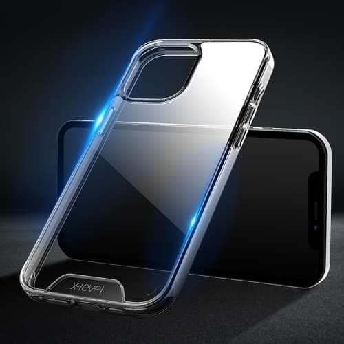 iPhone 12 Mini - Étui de protection X-Level Oxygen 2, Transparent