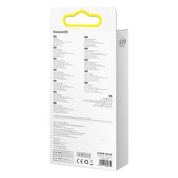 Baseus - Flash Serie Ⅱ - 2-in-1 Ladekabel U+C auf M+L+C, 100W 1.2m, Blau (CASS030103) – Bild 3