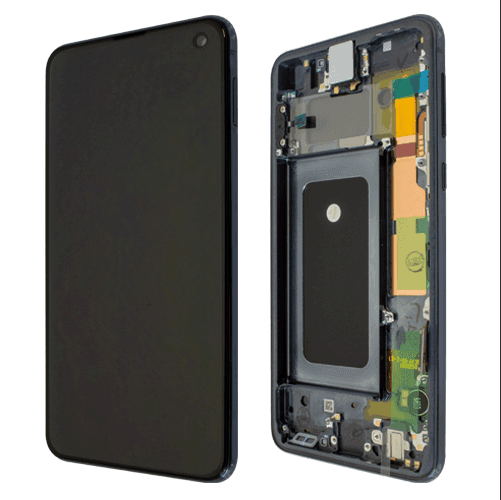 Samsung Galaxy S10e vetro anteriore / LCD nero, nuovo, rinnovato
