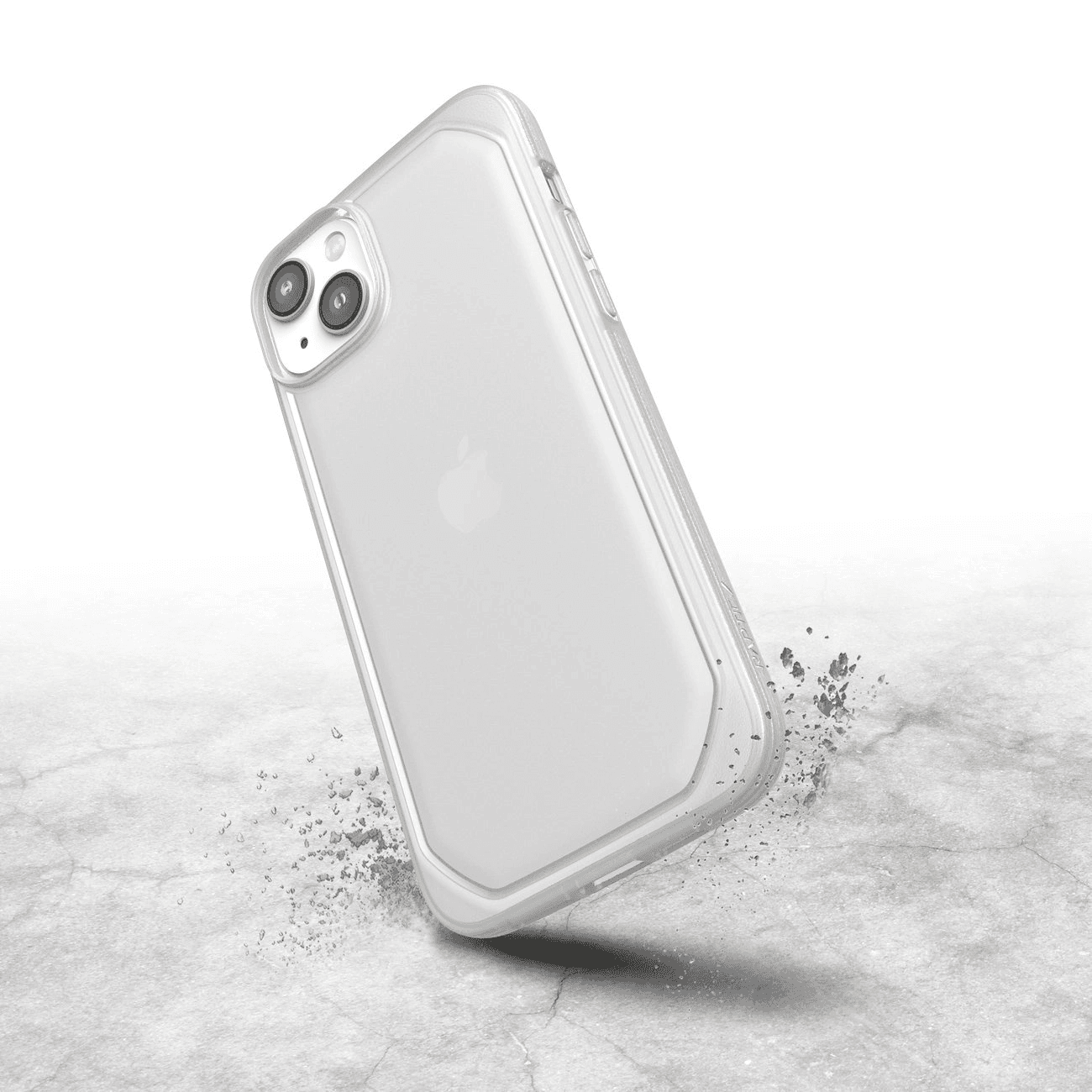 iPhone 14 Plus - X-Doria Raptic Slim Backcase, clear, stoßfestes Case für optimalen Schutz – 3