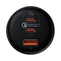 Baseus - Carica rapida - Caricatore rapido multiplo per auto, 160W, grigio (TZCCZM-0G) – Bild 9