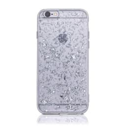 Apple iPhone 6 / iPhone 6S - Silver leaf flakes – Bild 1