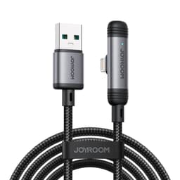 Joyroom 90° Câble de recharge rapide Type-A vers Lightning (S-A56), 1.2m, noir – Bild 1