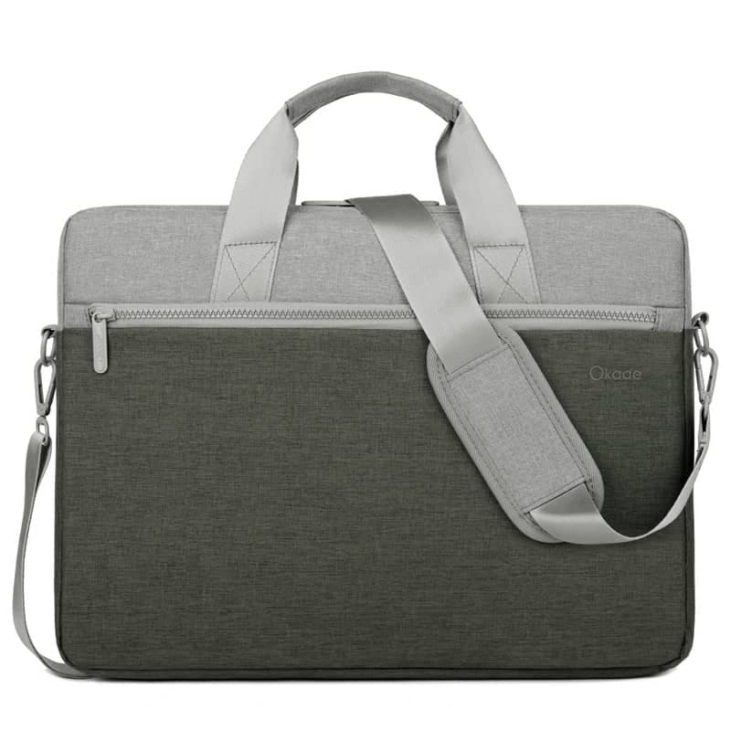 Okade - MacBook / laptop bag, 15.6 inch, T66, olive green