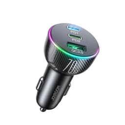 Joyroom - JR-CL26 70W 3-Port (2PD+1USB) Car Charger, noir – Bild 1