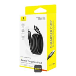 Baseus - Tungsten Gold (USB-C vers USB-C), 100W, 1m, noir – Bild 9