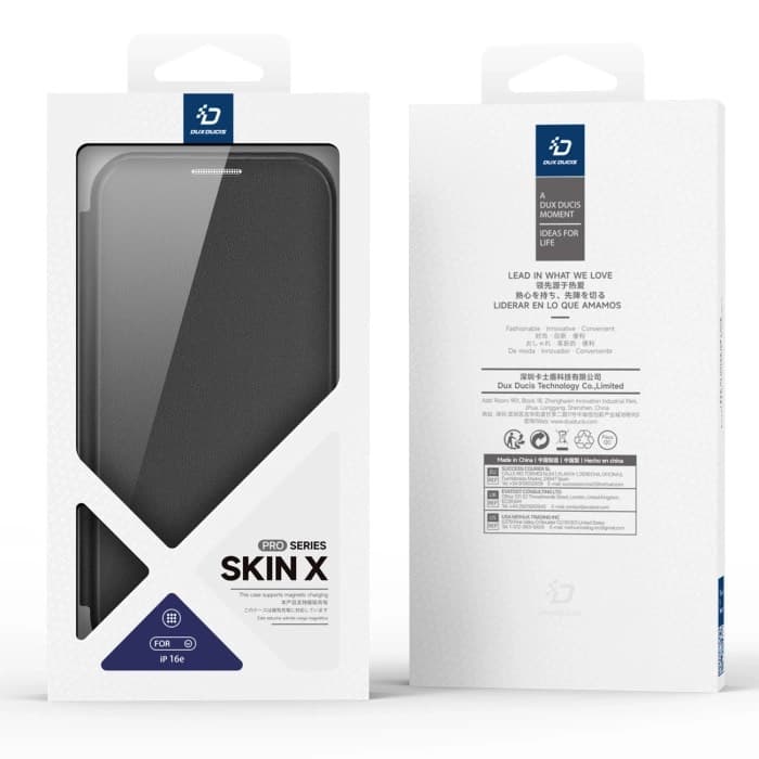 iPhone 16e/17e - Dux Ducis Skin X Pro Series mit Magsafe-Funktion Schwarz – 2